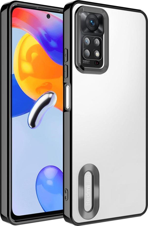 Xiaomi Redmi Note 11 Pro 5G Uyumlu Kamera Korumalı Logo Yeri Açık Lazer Lesim Silikon Kılıf - Image 1