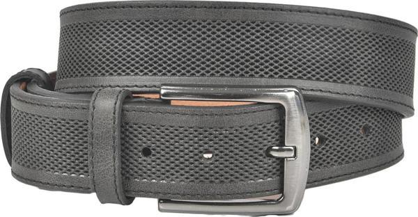 DeepSEA Erkek Füme Orjinal Deri Kemer 4 cm Özel Yapım Motifli Hakiki Deri Spor Kemer 2502651 - Image 1