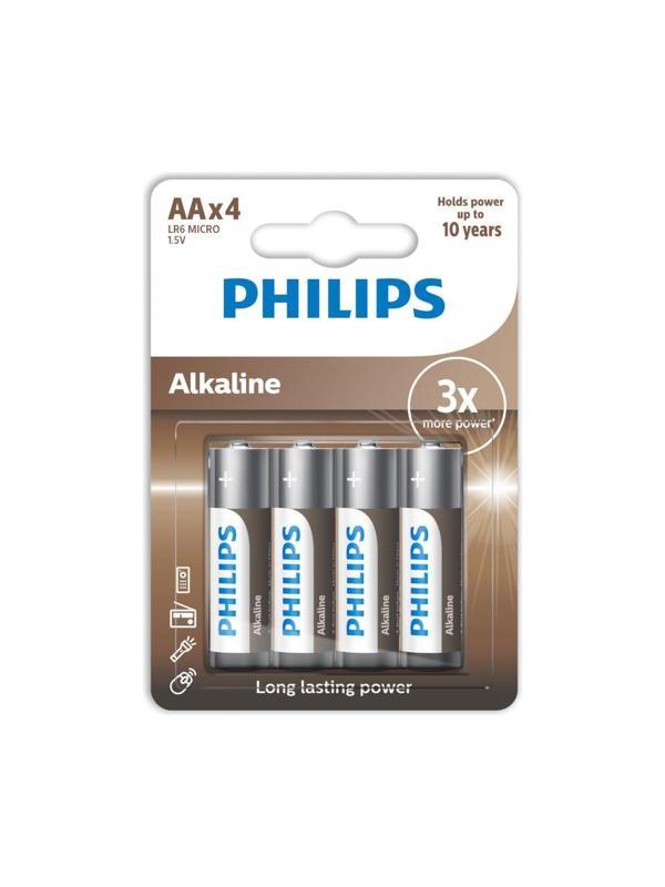 Philips Alkalin Kalem Pil AA 4 Lü - Image 1