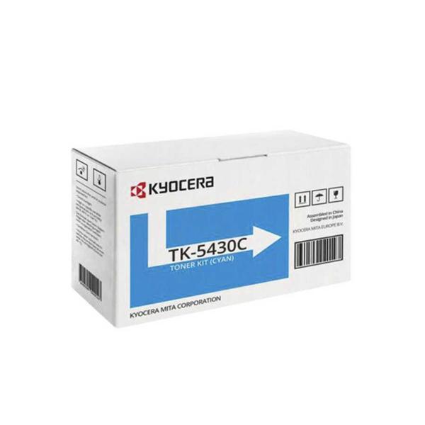 Kyocera Tk-5430C Cyan Mavi Orjinal Fotokopi Toneri Ecosys Ma2100- Pa2100 1.250 Sayfa Kapasiteli - Image 1