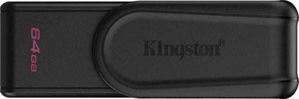 Kingston Dtxs-64Gb 64Gb Portable Usb 3.2 Gen1 Datatraveler Exodias (Black-Black) Flash Bellek - Image 1