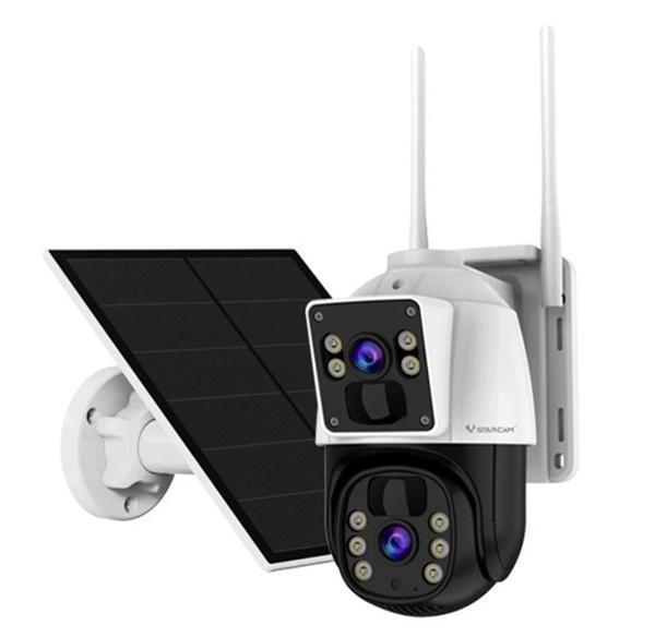 Novacom Bg66Dr-4G 3Mp 4Mm Lens Vstarcam Sim Kartlı Solar Kamera - Image 1