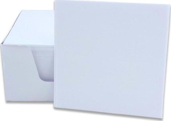 Diamond Küp Not Kağıt 8X8Cm Beyaz M-54011 (2 Li Paket) - Image 1