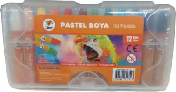 Lino Yağlı Pastel Boya 12 Renk Ln-112 - Image 1