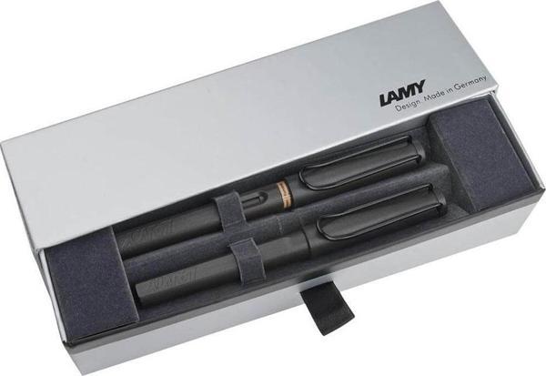 Lamy Dolma Kalem + Roller Kalem Seti Safari Mat Siyah 2 Li Set - Image 1