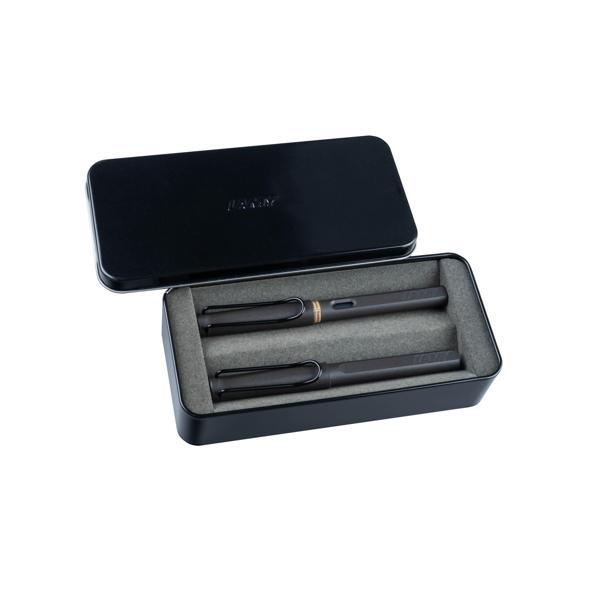 Lamy Dolma Kalem + Roller Kalem Safari Seti Siyah 2 Li Set - Image 1
