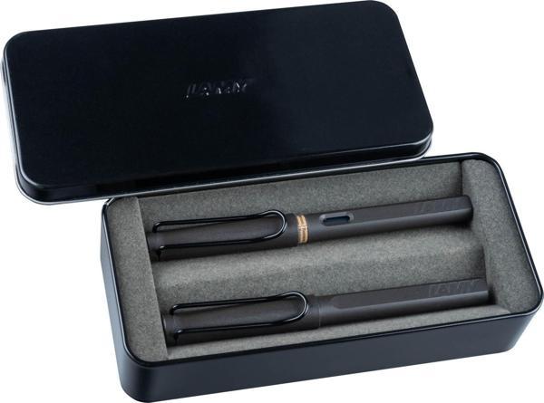 Lamy Dolma Kalem + Roller Kalem Safari Seti Siyah 2 Li Set - Image 1