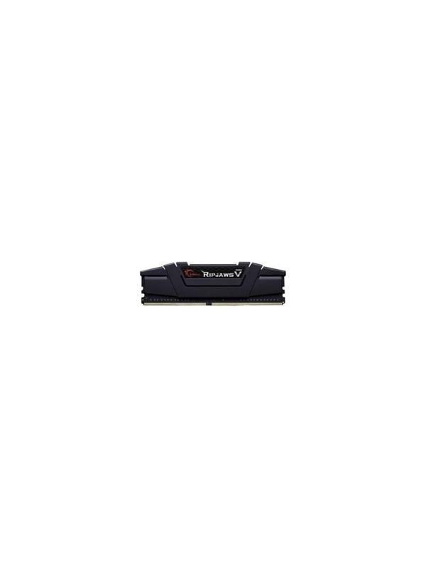 Gskill 8Gb Ripjawsv Siyah Ddr4 3200Mhz Cl16 1.35V Tek Modül Ram F4-3200C16S-8Gvkb Soğutuculu Pc Ram - Image 1