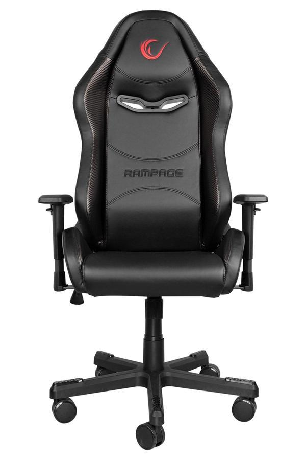 Rampage Kl-R6 Grand Series Profesyonel Siyah Gaming Oyuncu Koltuk - Image 1