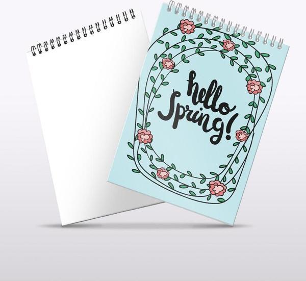 My Mia Art Motto Bloknot Seri Hello Spring Not Defteri 12X17 Cm - Image 1
