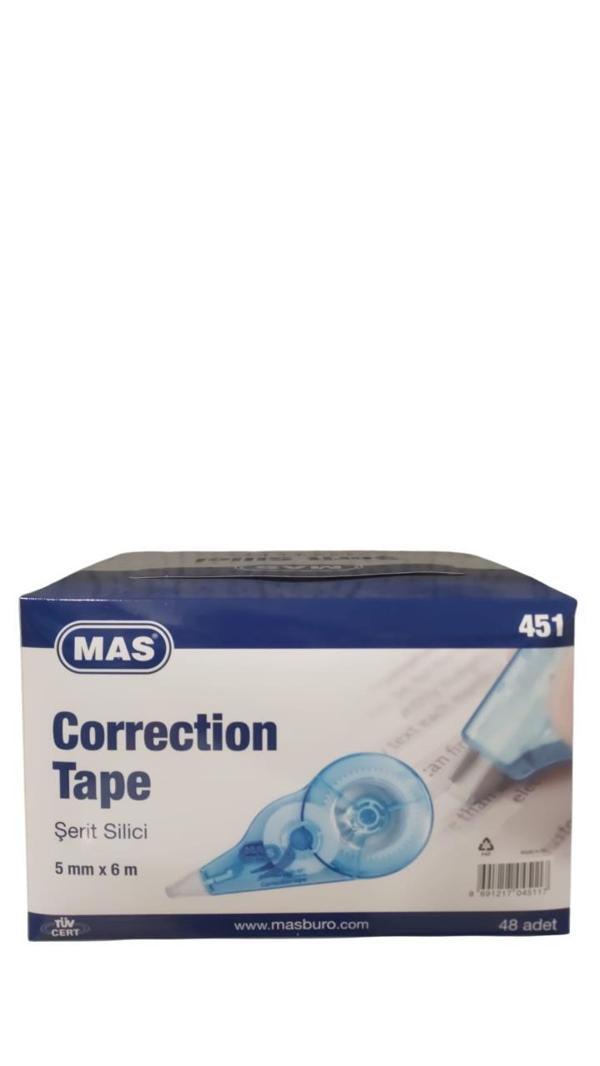 Mas Şerit Silici Daksil 5Mm X 6 Metre Askılı Poşette 451 (48 Li Paket) - Image 1