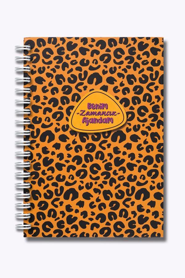 Denden Benim Zamansız Ajandam Seri Benim Ajandam Leopar 17X24 Cm - Image 1