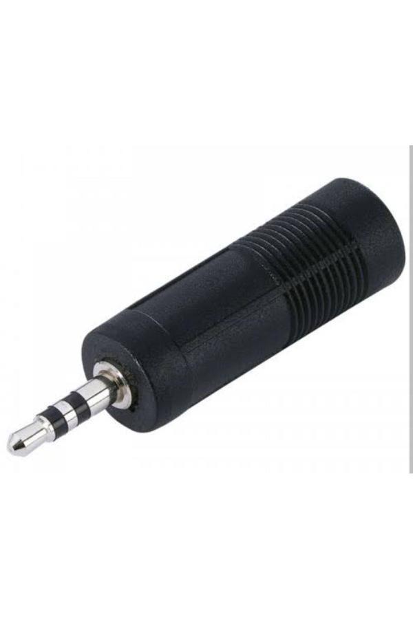 6.3mm AUX SES STEREO SİTERYO 3.5mm ÇEVİRİCİ JACK çevirici jak dönüştürücü adaptör KALIN. - Image 1