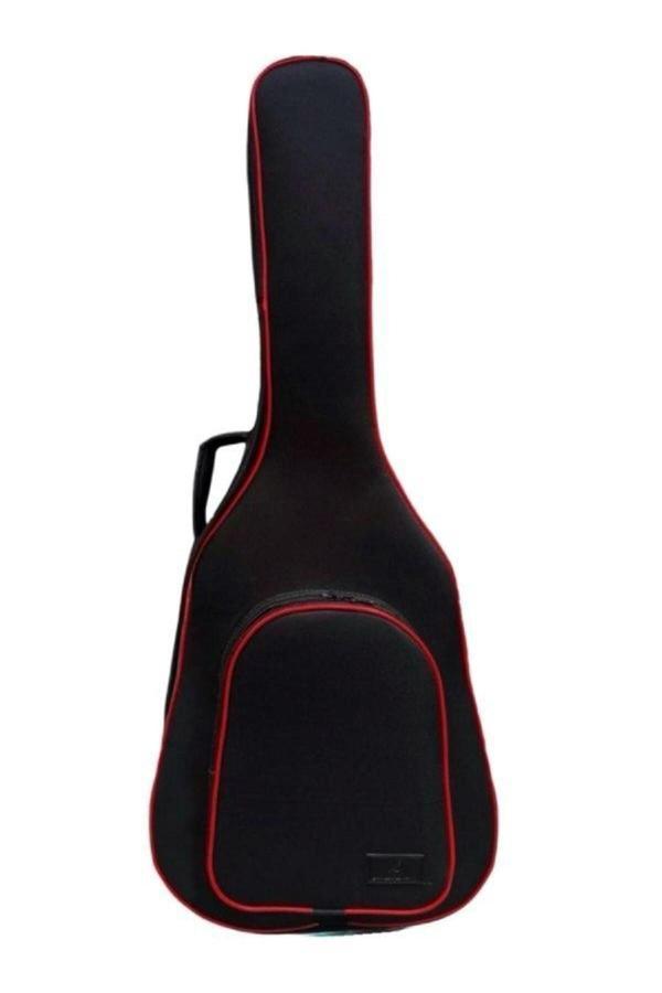 KİNGBAG-07 SOFT CASE ELEKTRO GİTAR ÇANTASI-KILIFI-KALIN-KIRMIZI-FİTİL-KETEN-SU GEÇİRMEZ-GTRSİYAH007 - Image 1