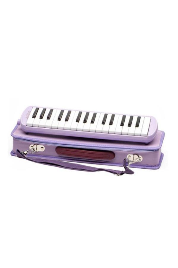 LN-32-PMR Melodika 32 Tuşlu Özel Çantalı Pastel Mor - Image 1