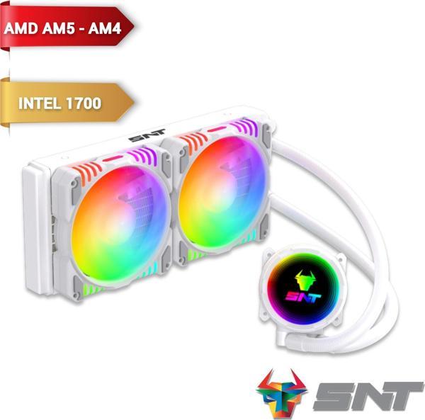Snt Energy SS240-2F-W 240 Mm. Beyaz Sıvı Soğutma - Image 1