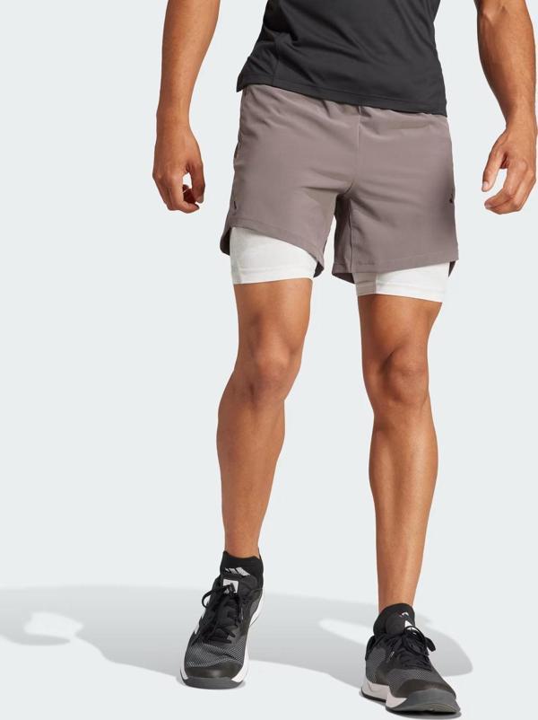 Adidas Erkek Günlük Şort Wo Pow 2In1 Sho Is3842 - Image 1