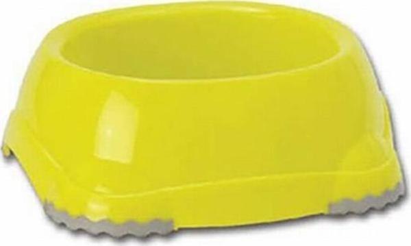 Moderna Smart Plastik Kedi Mama Su Kabı Sarı 210 Ml - Image 1