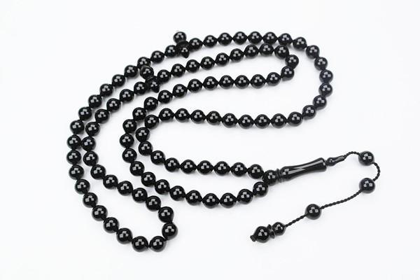 Oltu Taşı Küre Model 99 luk Namaz Tespih - Image 1
