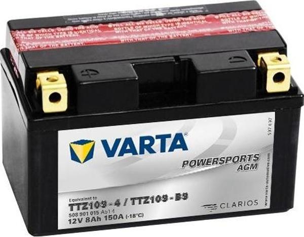 Yamaha Mt-09 Mt-07 Ttz10s-bs 12v8ah 150a Varta Akü Yamaha Yzf-r1 - Image 1