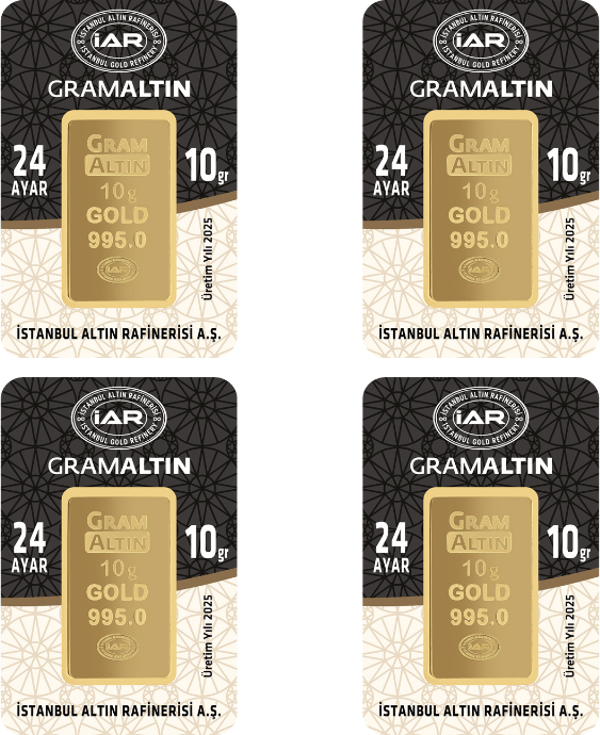 40 GRAM 24 AYAR İAR GRAMALTIN ( 10gr x 4 Adet ) - Image 1