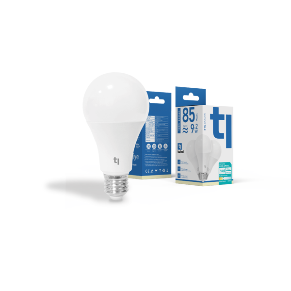 Tuled Redeem A70S E27 LED Ampul, Titreşimsiz, Göz Konforu, Tekli, 1094 Lümen, Doğal Beyaz, 4000 Kelvin - Image 1