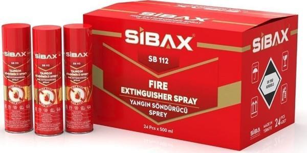 SİBAX SB112 YANGIN SÖNDÜRÜCÜ SPREY 600ML - Image 1