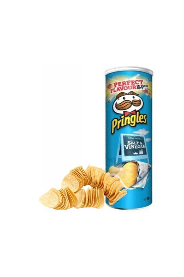 Pringles Prıngles Salt Vınegar 165 Gr - Image 1