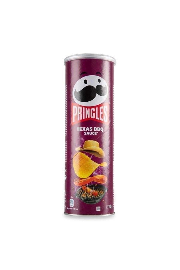 Pringles Prıngles Texas Bbq Sauce Cips 165 Gr - Image 1