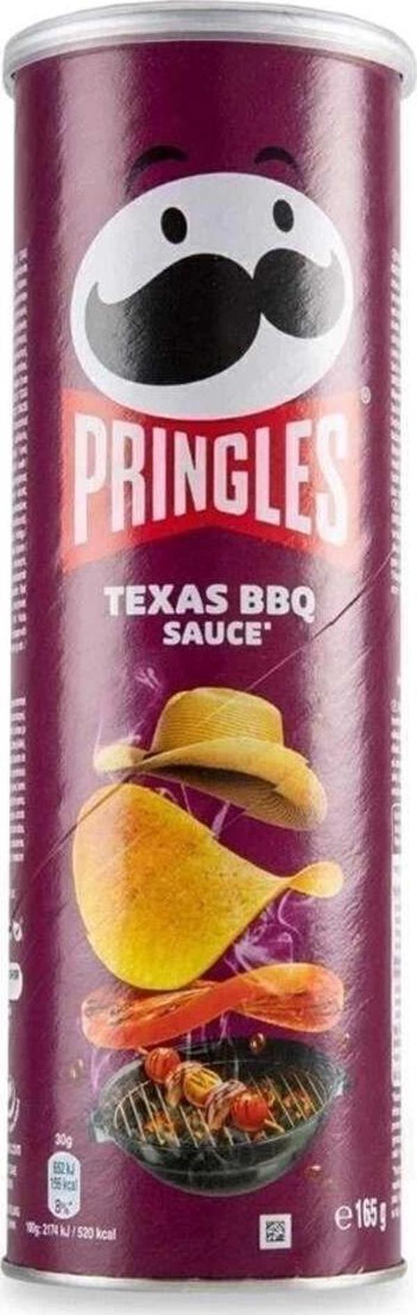 Pringles Prıngles Texas Bbq Sauce Cips 165 Gr - Image 1