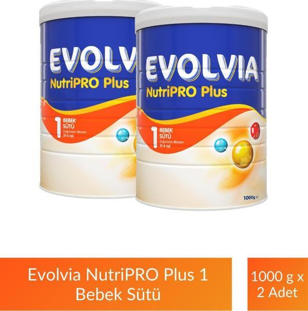 Evolvia NutriPRO Plus 1 Bebek Sütü 1000 gr x 2 Adet - Image 1