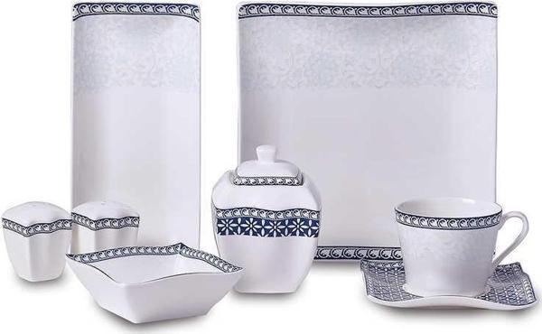 Korkmaz Link Coll 28 Parça Kahvaltı Takımı A8589 - Image 1