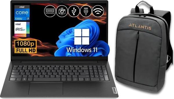 Lenovo V15  i7-1355U 40GB 256 GB M.2 SSD 83A100KXTR ATL60  15.6" W11Pro Notebook +Çanta - Image 1