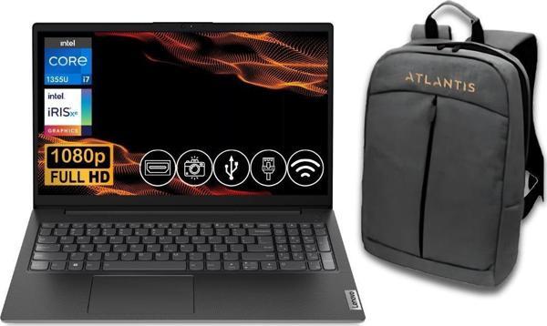 Lenovo V15  i7-1355U 40GB 2TB M.2 SSD 83A100KXTR ATL47  15.6" Fdos Notebook +Çanta - Image 1