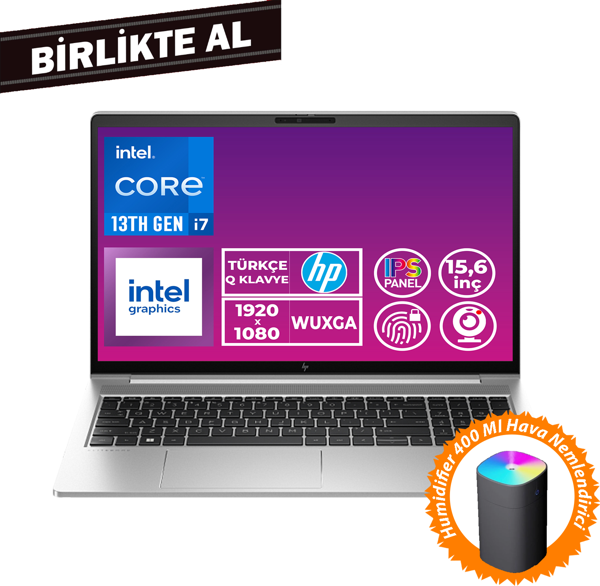 HP ProBook 450 G10 i7-1355U 32GB 1TB SSD 15.6" FHD W11P + Hava Nemlendirici 969H2ET 059 - Image 1