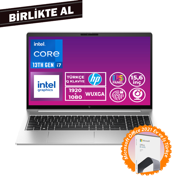 HP ProBook 450 G10 i7-1355U 32GB 1TB SSD 15.6" FHD W11P + MS Office 969H2ET 060 - Image 1