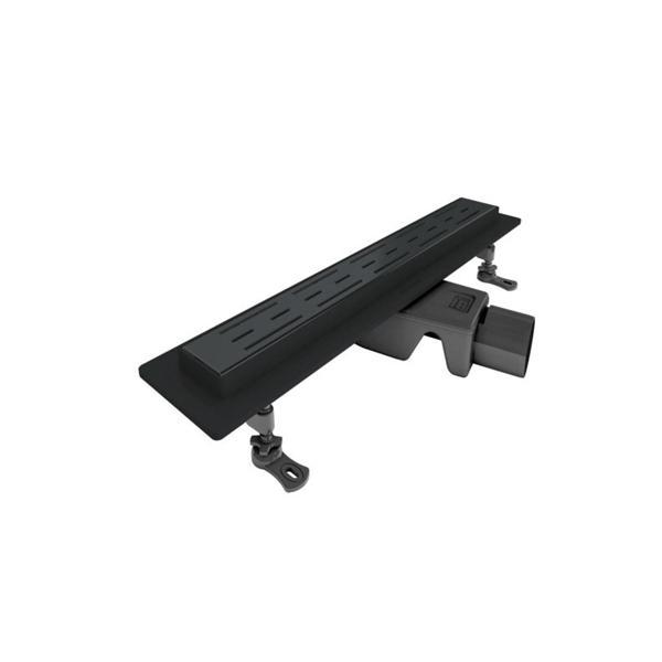 VALTEMO STARLİNE BASE 40 CM DUŞ KANALI YANDAN ÇIKIŞ (SİYAH) - Image 1