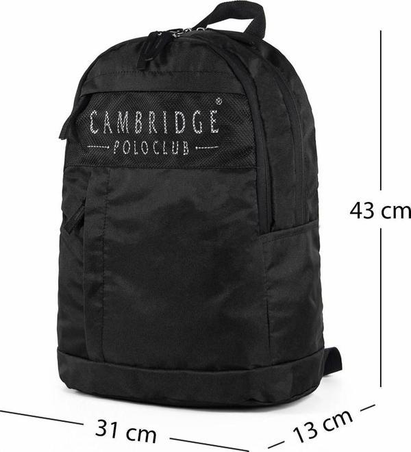 Cambridge Polo Club Siyah Sırt Çantası PLCAN2105 - Image 1