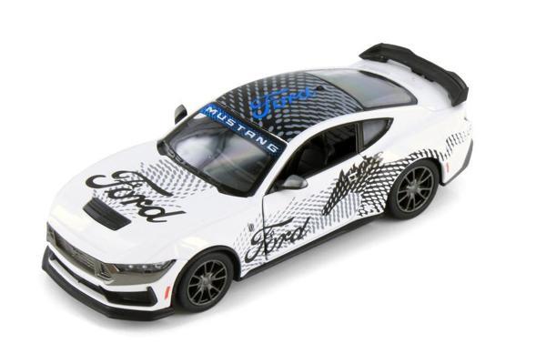 Kinsmart 2024 Ford Mustang Dark Horse Livery Edition Diecast Model Araba - Image 1