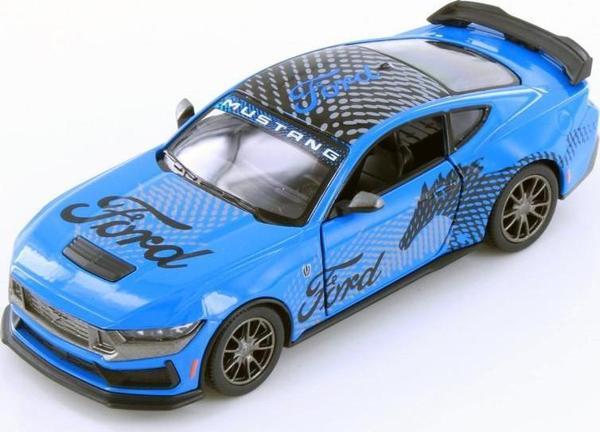 Kinsmart 2024 Ford Mustang Dark Horse Livery Edition Diecast Model Araba - Image 1