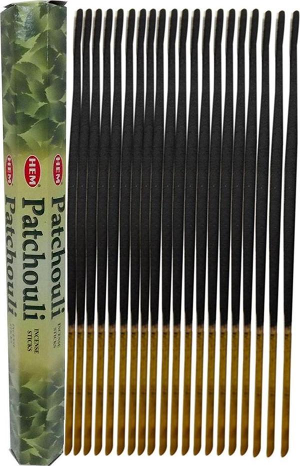 Aromatik Paçuli Kokulu 20 Çubuk Tütsü - Patchouli Incense Stick - Image 1
