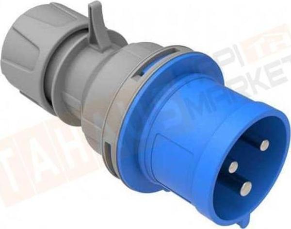 MUTLUSAN MUT-301 CEE NORM 3X16 A DÜZ FİŞ - Image 1