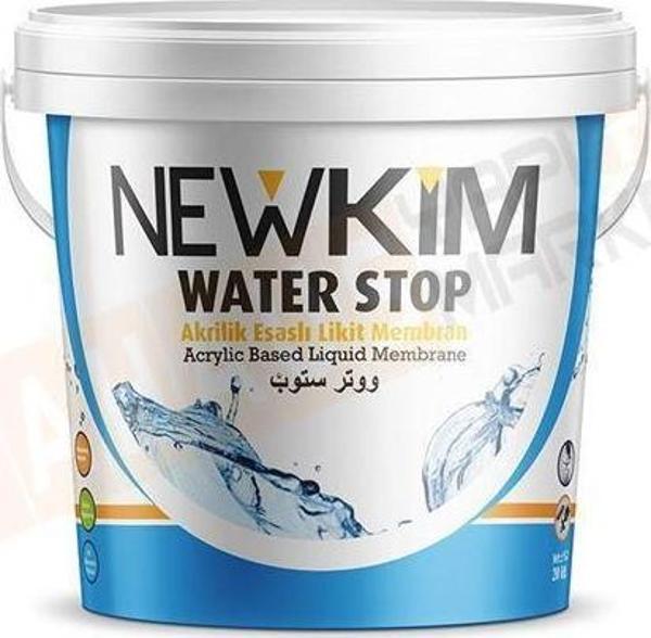 NEWKİM WATERSTOP AKRİLİK ES.LİKİD MEMBRAN 10KG GRİ - Image 1