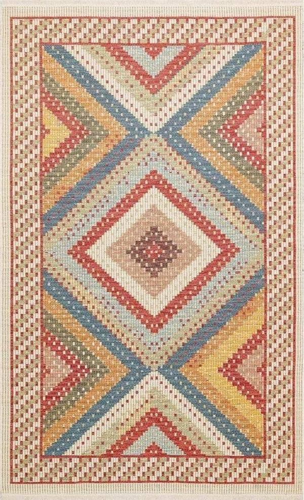Hoom Rugs VGT 10 Red Yıkanabilir Çift Taraflı Halı - Image 1