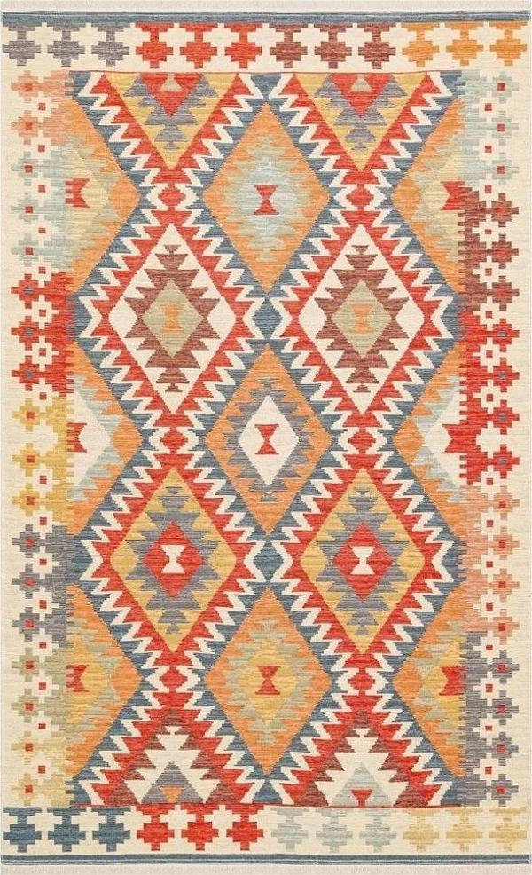 Eko Halı Nomad Kilim NMD 09 Light Multy Yıkanabilir Kilim - Image 1