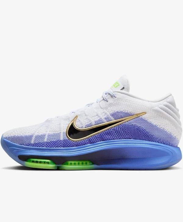 Nike Air Zoom G.T. Hustle 3 Basketball Shoes Erkek Basketbol Ayakkabısı Mavi Beyaz - Image 1