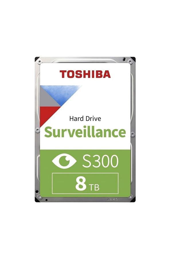 Toshiba S300 Hdwt380Uzsva Sata 3.0 7200 Rpm 3.5" 8 Tb Harddisk Güvenlik Diski - Image 1