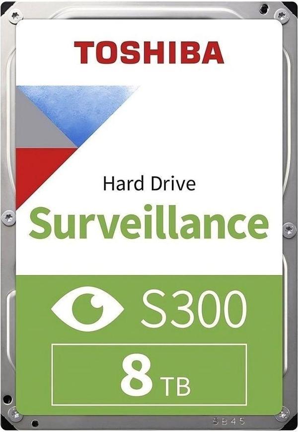 Toshiba S300 Hdwt380Uzsva Sata 3.0 7200 Rpm 3.5" 8 Tb Harddisk Güvenlik Diski - Image 1