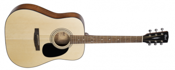 CORT ENDONEZYA AKUSTİK GİTAR, KILIFLI, OPEN PORE, LADİN KAPAK, AR - Image 1