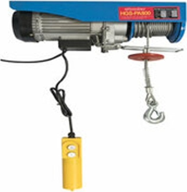 Wonder 400/800kg 20/10 1300W Bakır Sargı Elektrikli Mini Vinç - Image 1